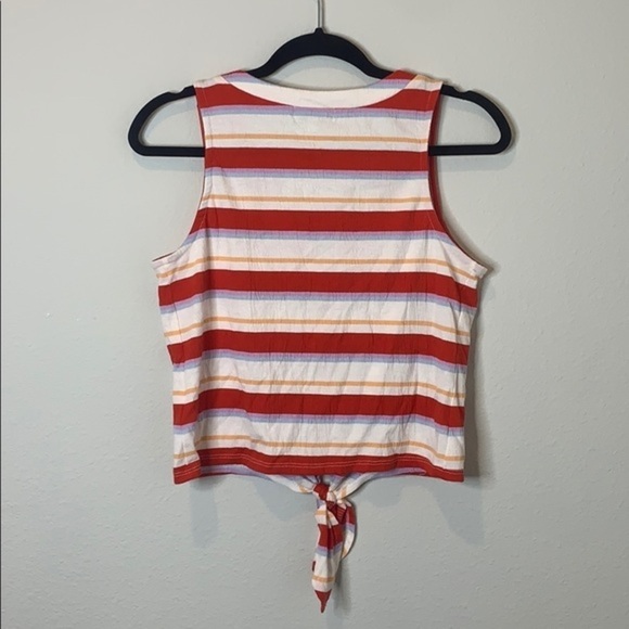 TEN SIXTY SHERMAN Women's Front Tie Tank - Picture 6 of 6